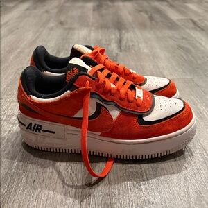 Nike Kids Sneakers - Orange and Black